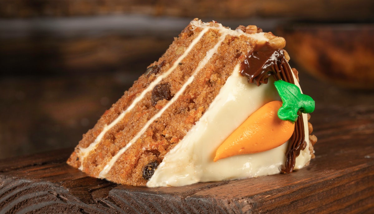 Order CARROT CAKE food online from Bear's Big Burgers and Wings store, Jupiter on bringmethat.com