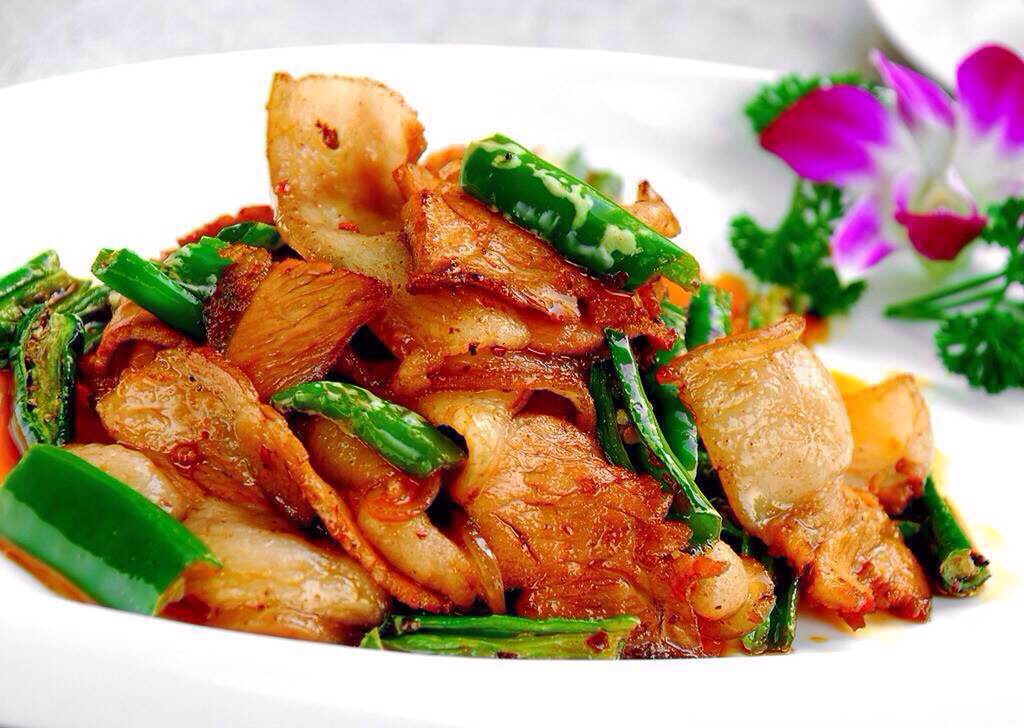 Order L2. Double Cooked Pork Lunch Special food online from Shu Han Ju Chinese Restaurant store, New York on bringmethat.com