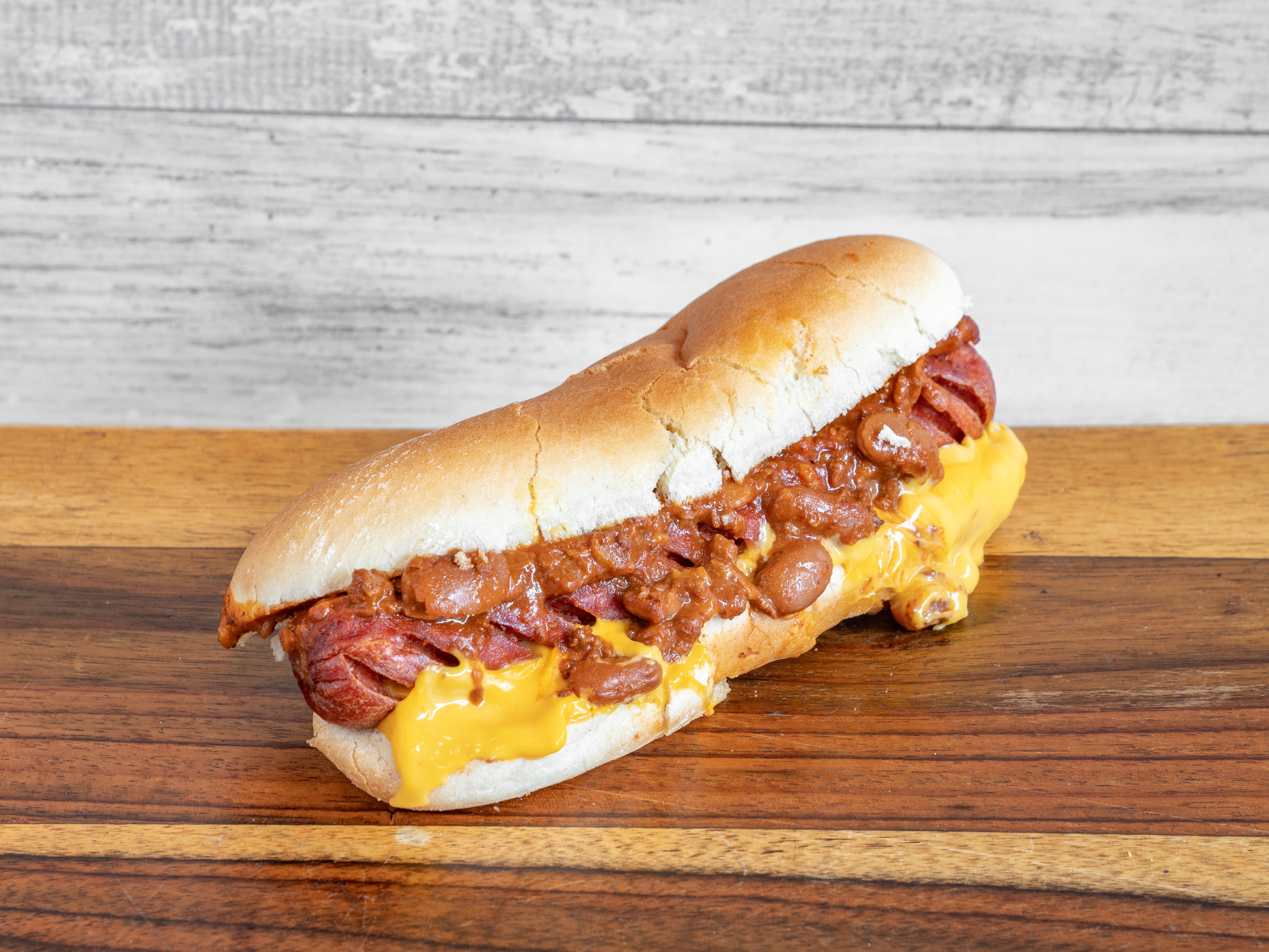 Order Chili Cheese Dog food online from Atlantic Fish N Chips store, New York on bringmethat.com