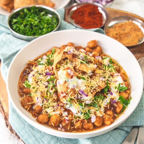 Veg Momo Chat from Namaste Kitchen