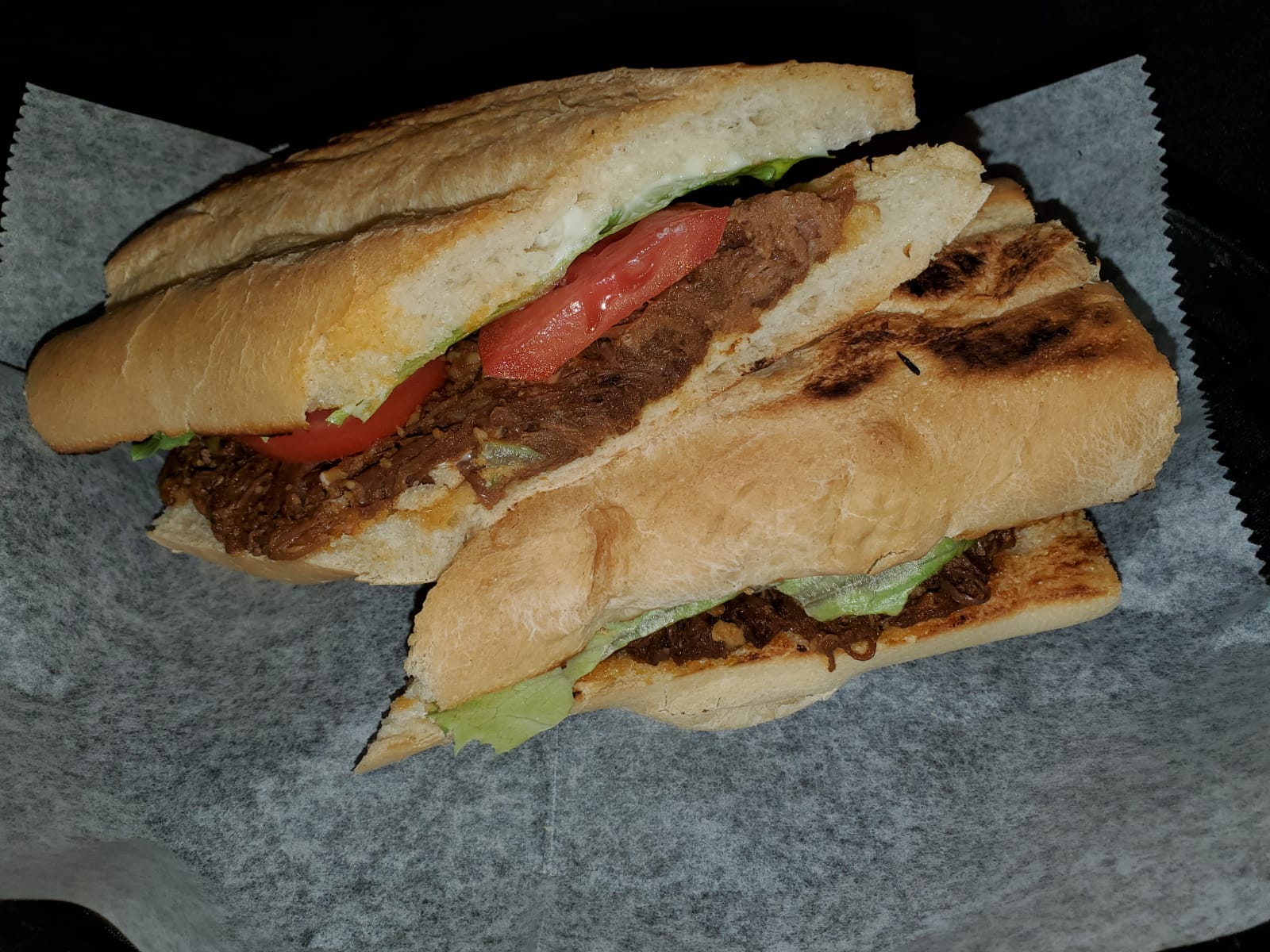 Order Ropa Vieja Sandwich food online from La Teresita Restaurant store, Pinellas Park on bringmethat.com