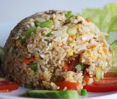 Order Veggie Fried Rice  food online from Pad Thai store, Quincy on bringmethat.com