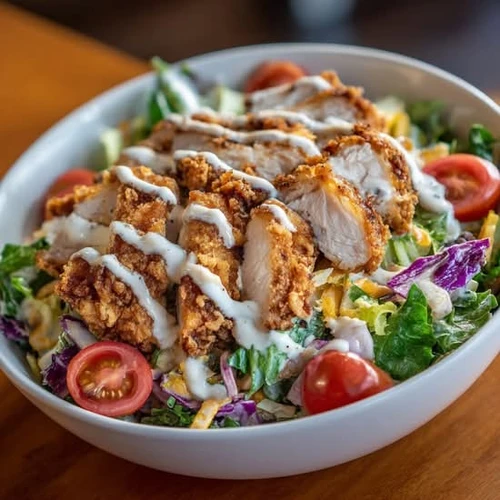 Crispy Chicken Salad from TASTY PASTA PIZZA &GRILL