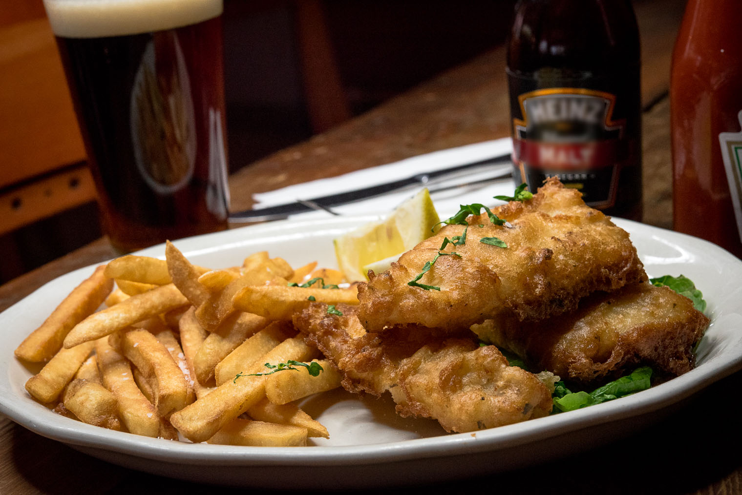Order Fish and Chips food online from Le Cheile store, Manhattan on bringmethat.com