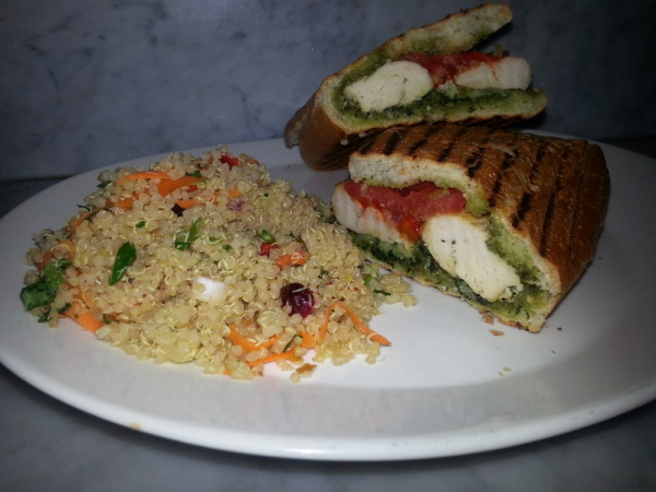 Order Grilled Chicken Pesto Sandwich food online from Citrus on Sunset #2 store, West Hollywood on bringmethat.com