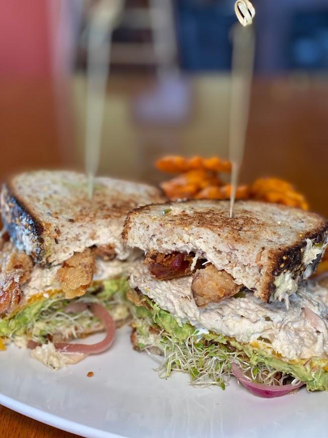 Order Tuna Salad Sandwich food online from Berry Fresh Cafe store, Jupiter on bringmethat.com