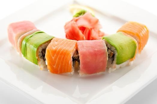 Rainbow Roll from Sushi Factory