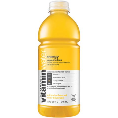 Order Vitamin Water Energy Tropical Citrus 32oz food online from 7-Eleven store, Aurora on bringmethat.com