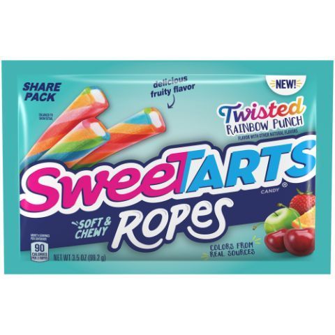 Order SWEETARTS Ropes Twisted Rainbow 3.5oz food online from 7-Eleven store, Wakefield on bringmethat.com