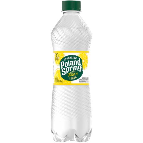 Order Poland Spring Sparkling Lemon Water .5L food online from 7-Eleven store, Wakefield on bringmethat.com