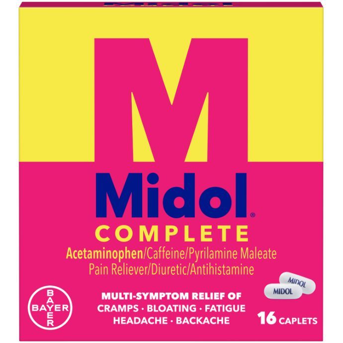 Order Midol Max Strength Caplets 16 Count food online from 7-Eleven store, Natick on bringmethat.com