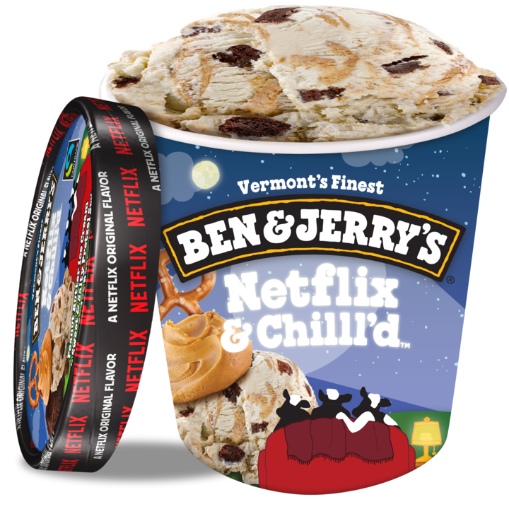 Order Ben & Jerry's Netflix & Chill'd Pint food online from The Ice Cream Shop store, Diamond Springs on bringmethat.com
