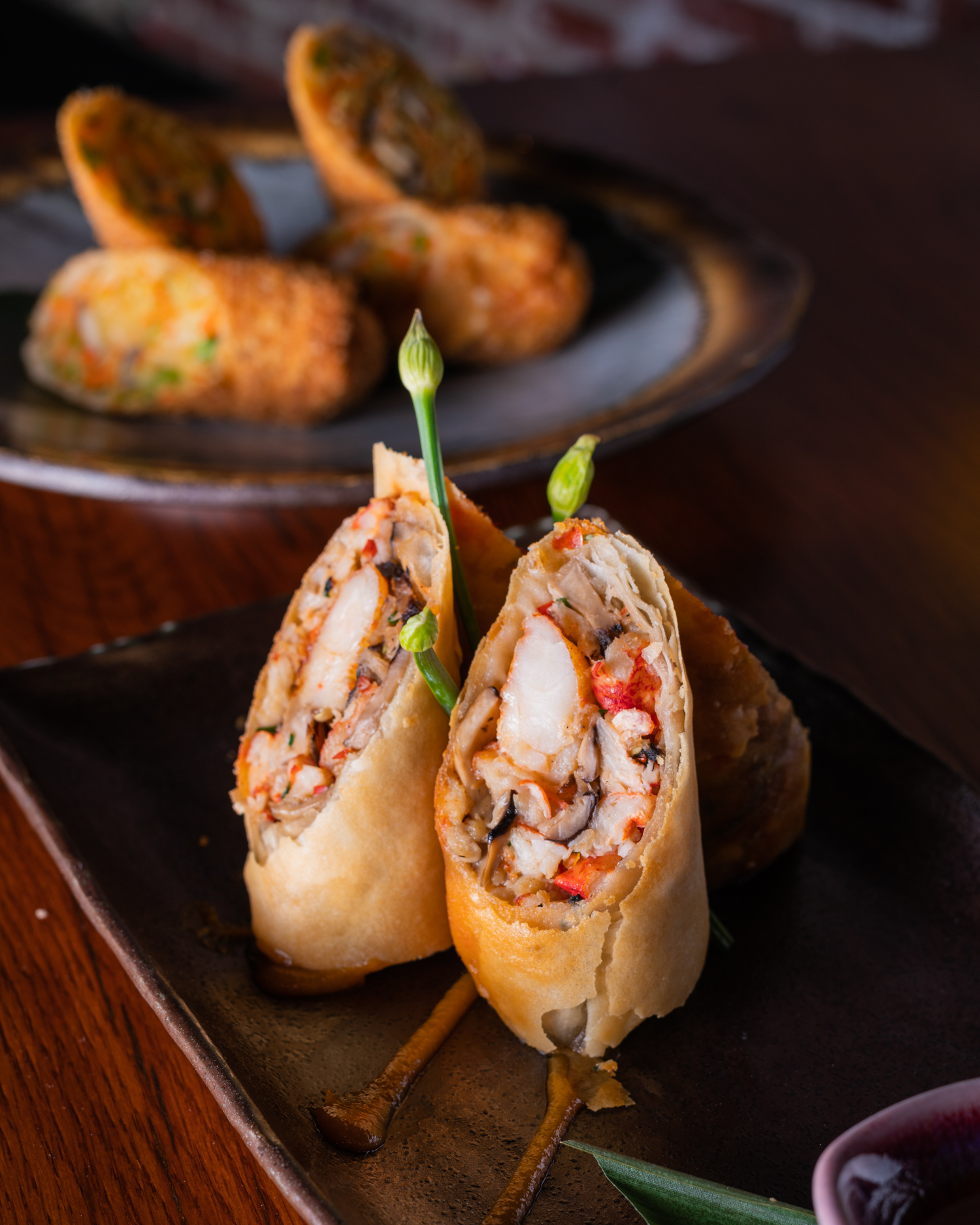 Order Lobster and Shrimp Spring Rolls food online from Tao Downtown store, New York on bringmethat.com