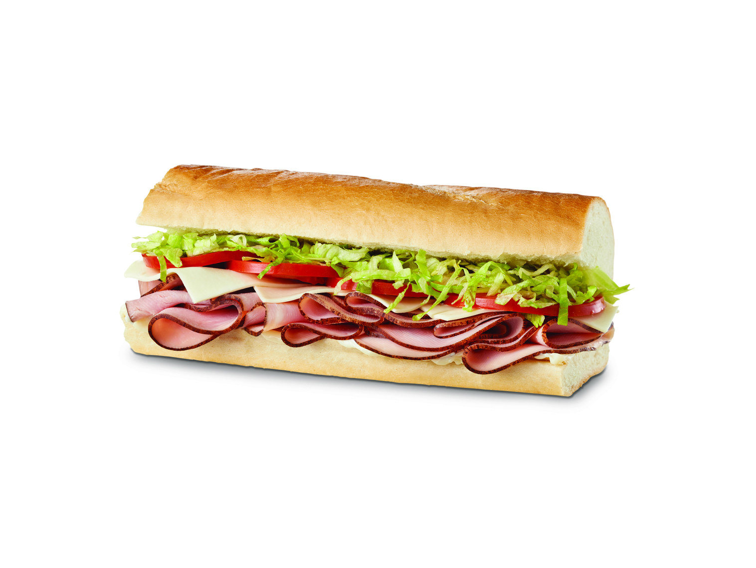Order Ham & Cheese (Small) food online from Dangelo Sandwich Shop store, Chicopee on bringmethat.com
