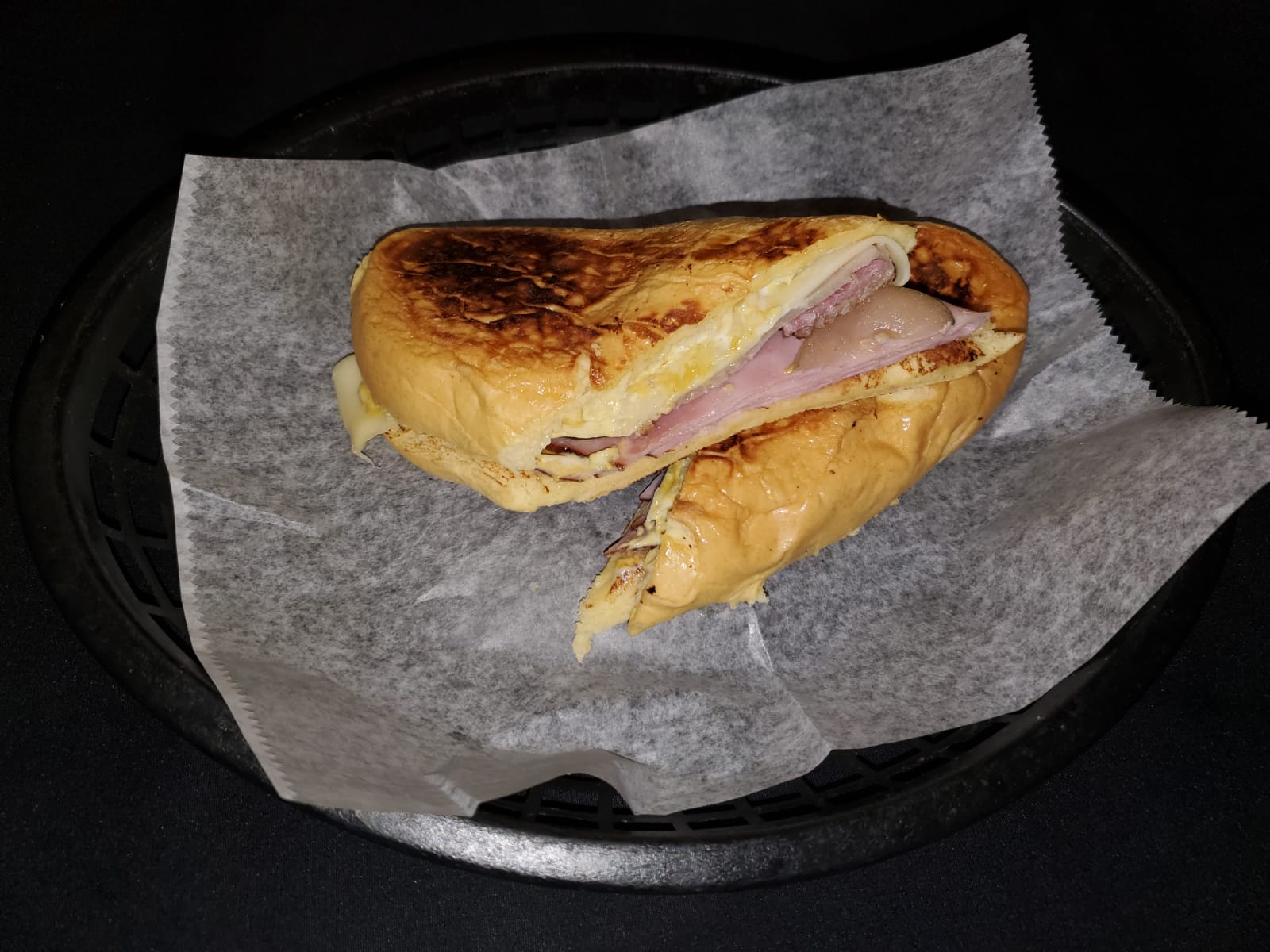 Order Medianoche Sandwich food online from La Teresita Restaurant store, Pinellas Park on bringmethat.com