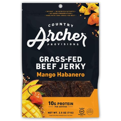 Order Country Archer Beef Jerky Mango Habanero 2.5oz food online from 7-Eleven store, Wakefield on bringmethat.com
