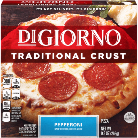 Order DiGiorno For One Pepperoni Pizza 9.3oz food online from 7-Eleven store, Arlington on bringmethat.com