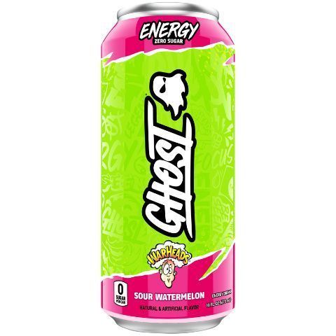 Order Ghost Energy Warheads Sour Watermelon 16oz food online from 7-Eleven store, Arlington on bringmethat.com