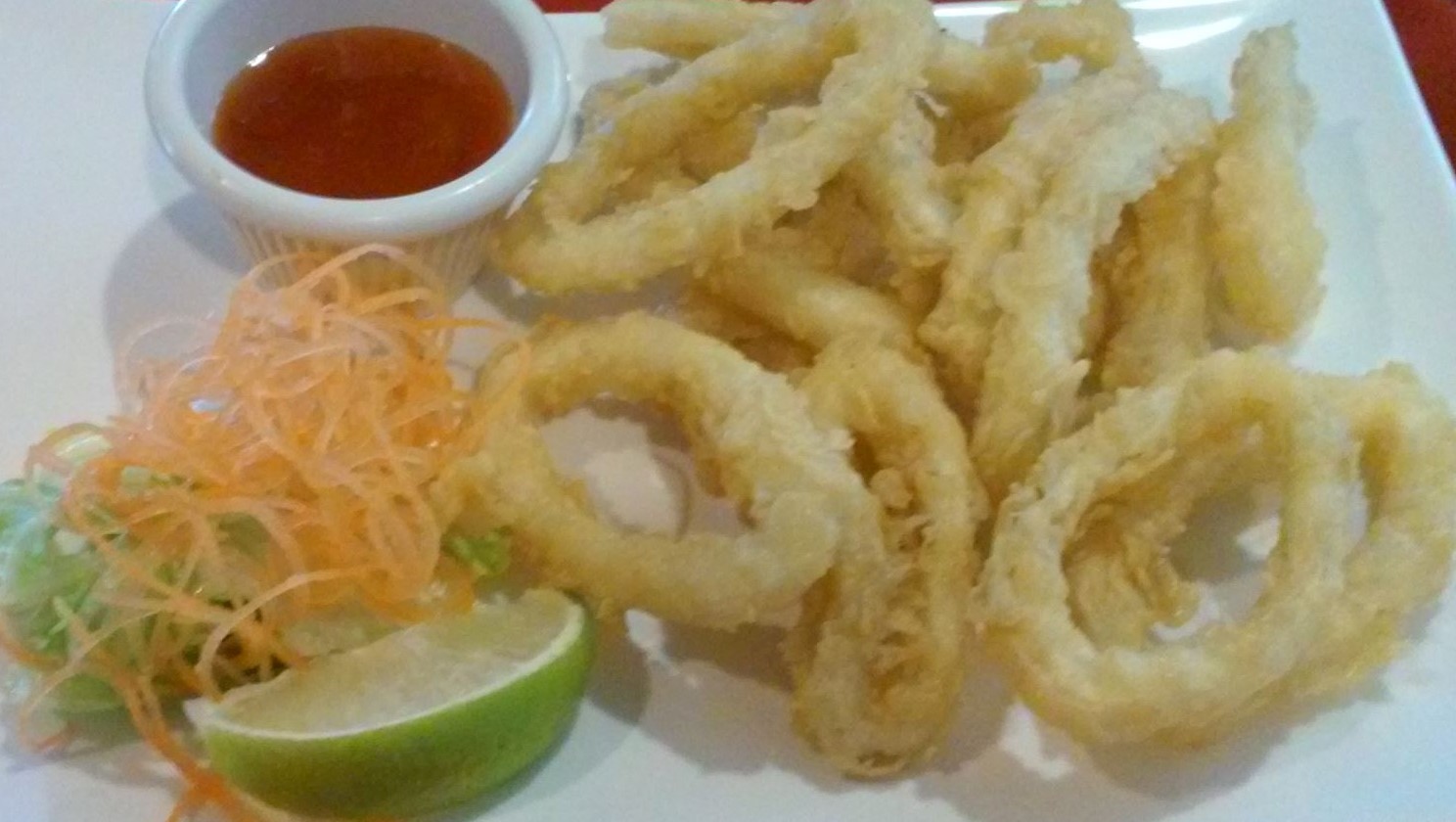 Order Fried Calamari food online from Thai #1 store, Allentown on bringmethat.com