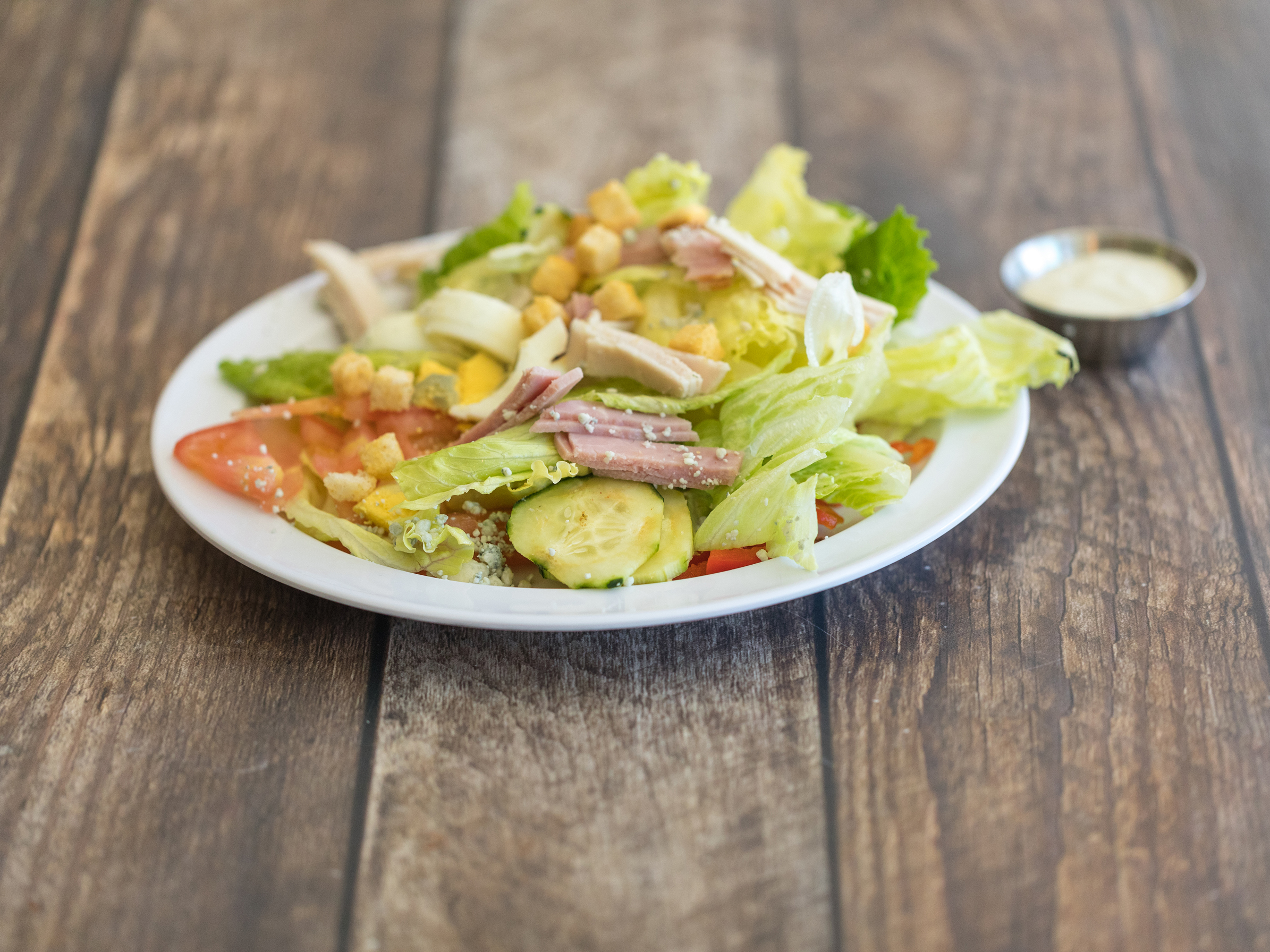 Order 3. Cobb Salad food online from Uptown Delight store, San Diego on bringmethat.com