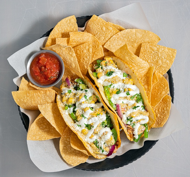 Order Pulled Pork Tacos food online from Hurricane Grill & Wings store, Syosset on bringmethat.com
