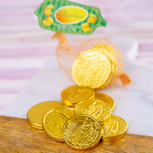 Order Milk Chocolate Gold Coins, 3 Bags food online from Wockenfuss Candies store, Columbia on bringmethat.com
