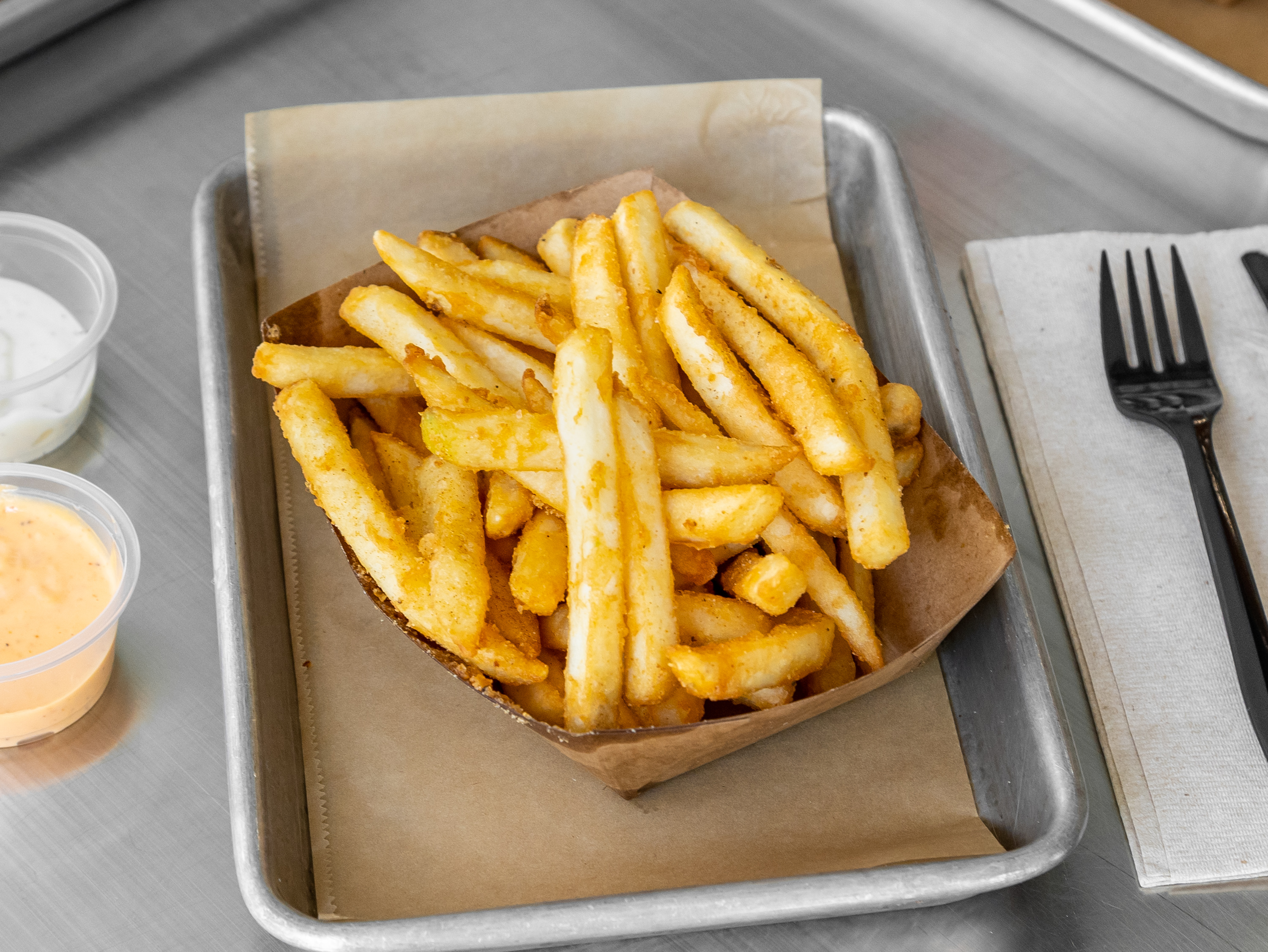 Order Fries food online from Egg Tuck store, Los Angeles on bringmethat.com