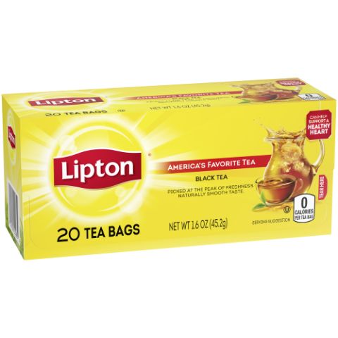 Order Lipton Tea Bags 20 Count food online from 7-Eleven store, Bellflower on bringmethat.com