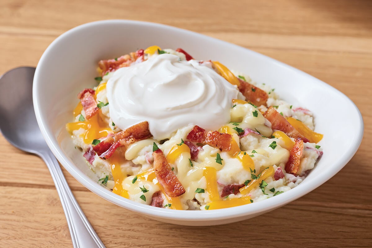 Order Side Loaded Mashed Potatoes ¥ food online from Applebee's store, Royersford on bringmethat.com