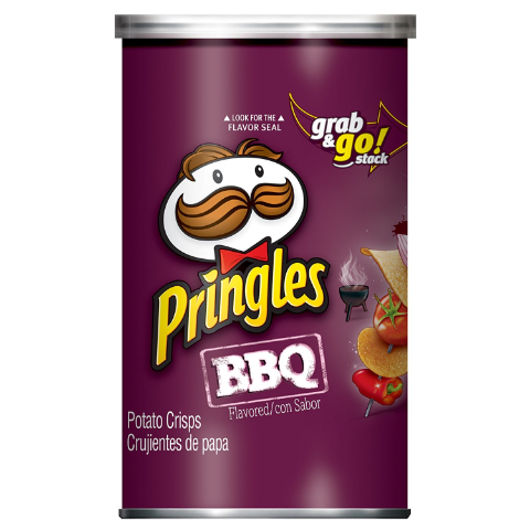 Order Pringles BBQ 2.3oz food online from 7-Eleven store, Bellflower on bringmethat.com
