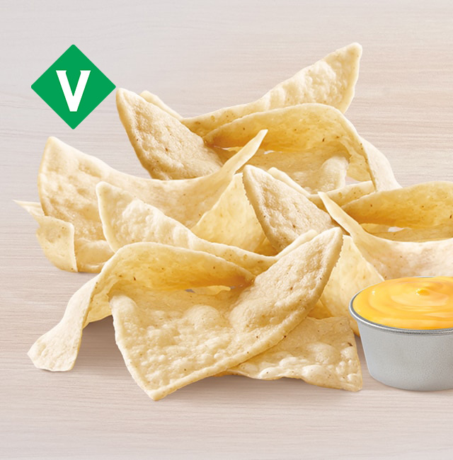 Order Chips and Nacho Cheese Sauce food online from Taco Bell store, Cibolo on bringmethat.com