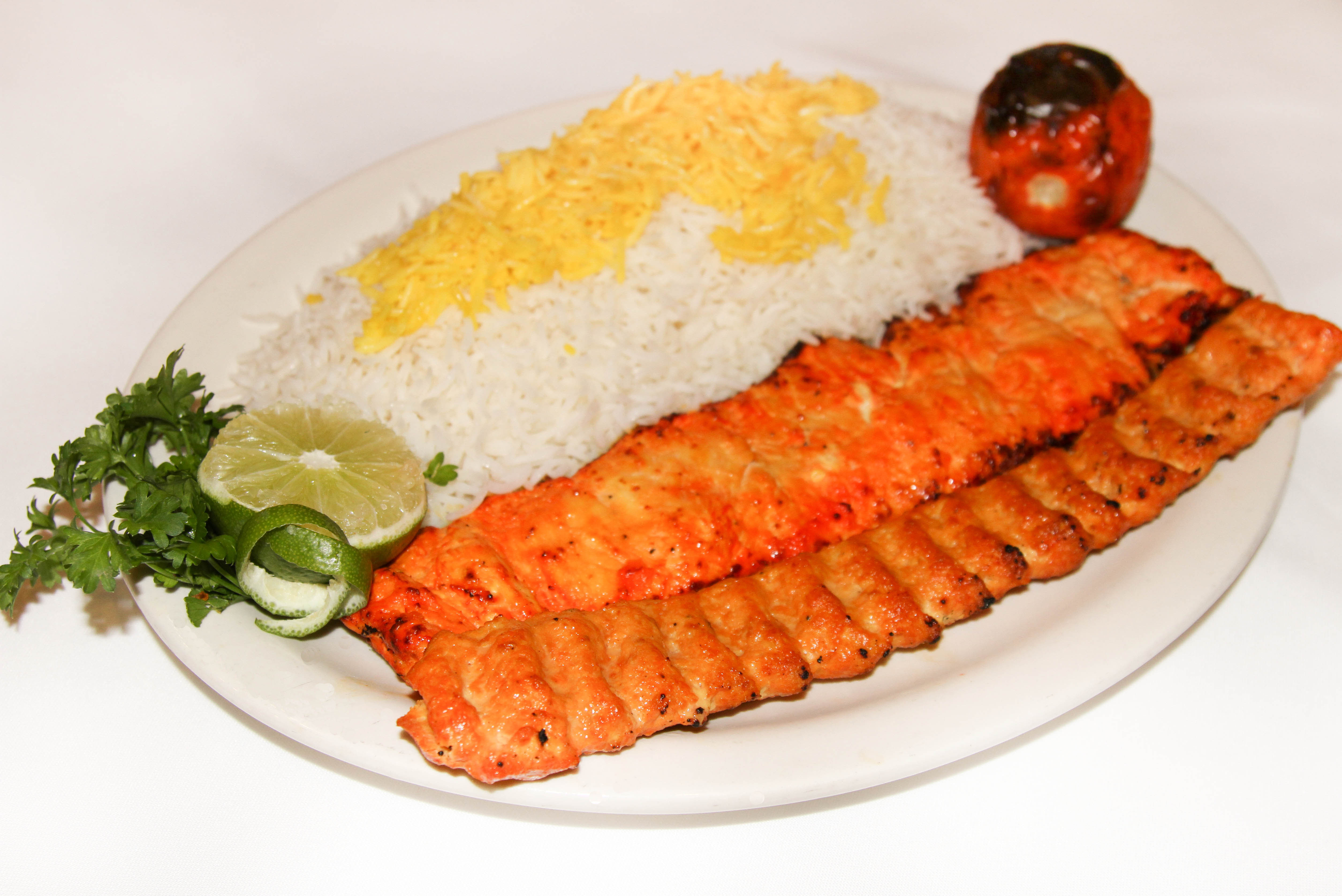 Order Chicken Soltani food online from Shaherzad Restaurant store, Los Angeles on bringmethat.com
