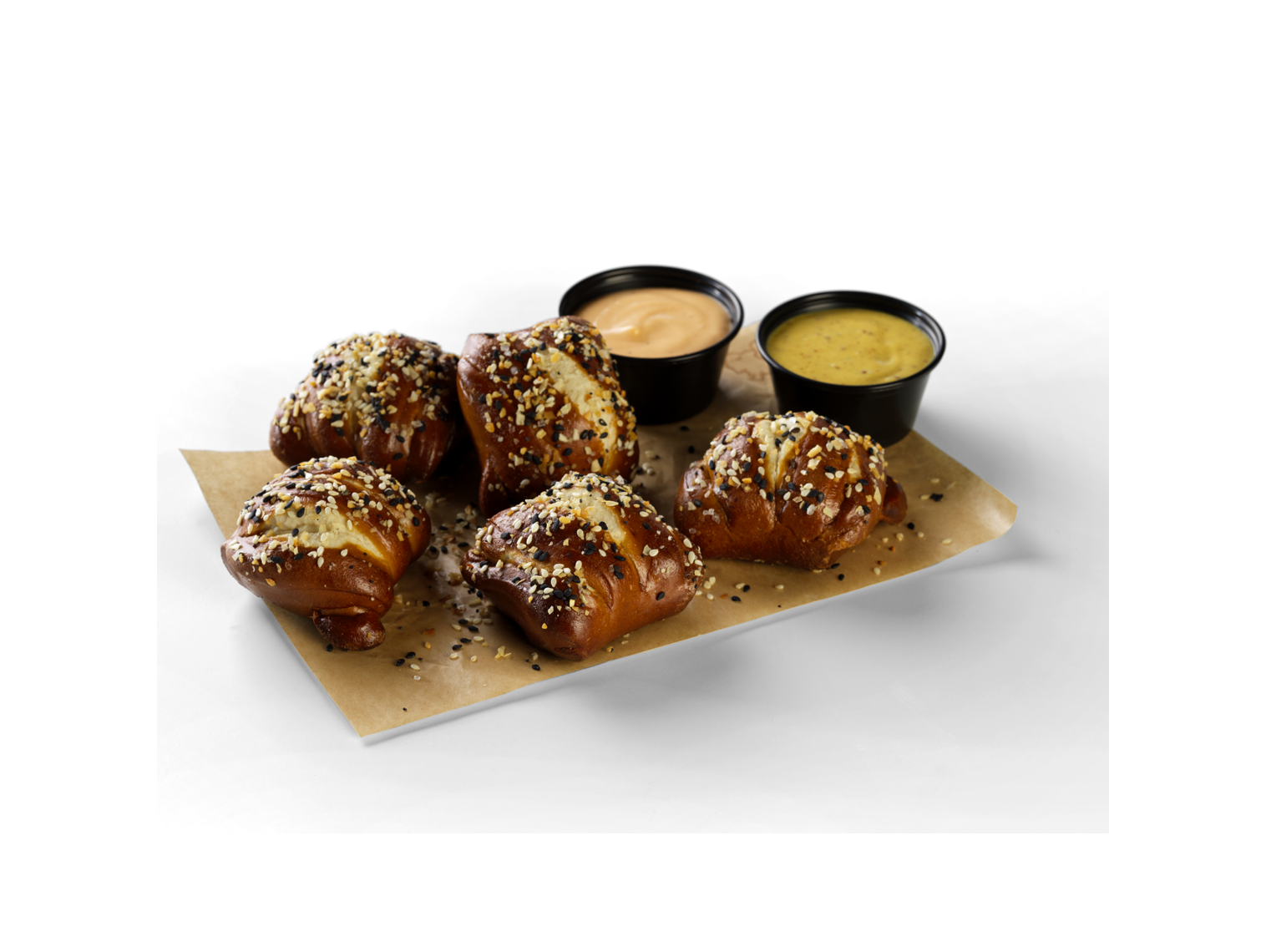Order Everything Pretzel Knots food online from Buffalo Wild Wings store, Wooster on bringmethat.com