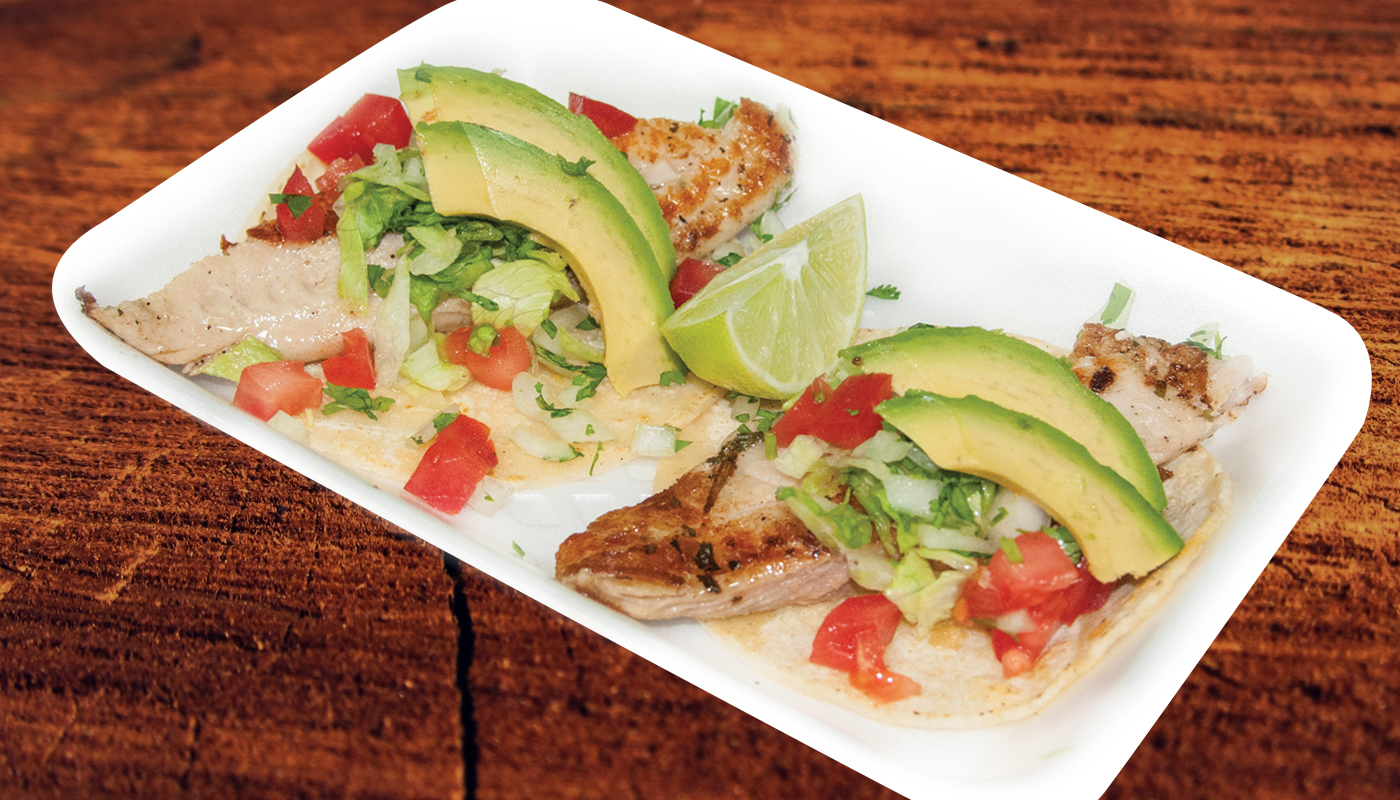 Order 2 Fish tacos food online from Pacheco Tacos store, Los Angeles on bringmethat.com