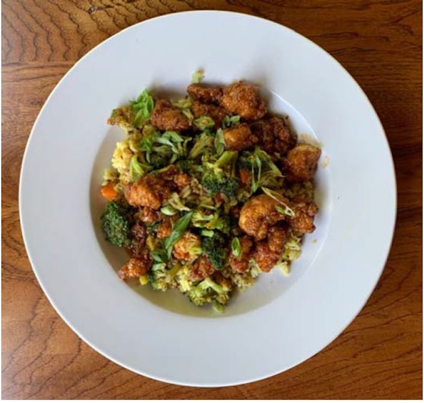 Order General Tso Chicken Bowl food online from Carolina Ale House store, Wake Forest on bringmethat.com