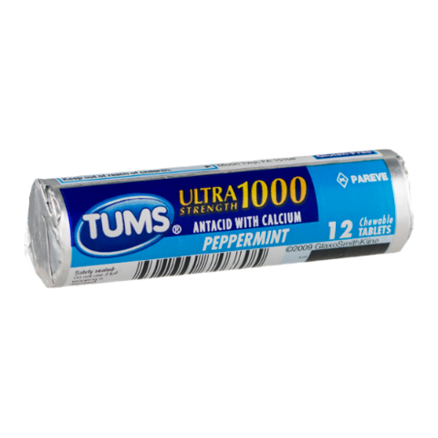 Order Tums Ultra Peppermint Roll 12 Count food online from 7-Eleven store, Natick on bringmethat.com