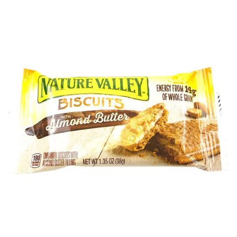 Order Nature Valley Biscuits Almond Butter 1.35oz food online from 7-Eleven store, Aurora on bringmethat.com