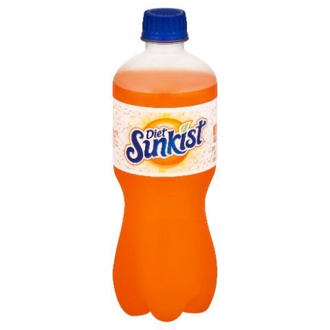 Order Sunkist Diet Orange Soda 20oz food online from 7-Eleven store, Wakefield on bringmethat.com