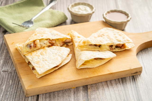 Order Regular Quesadillas food online from Mr. Yummy Taco store, Queens on bringmethat.com