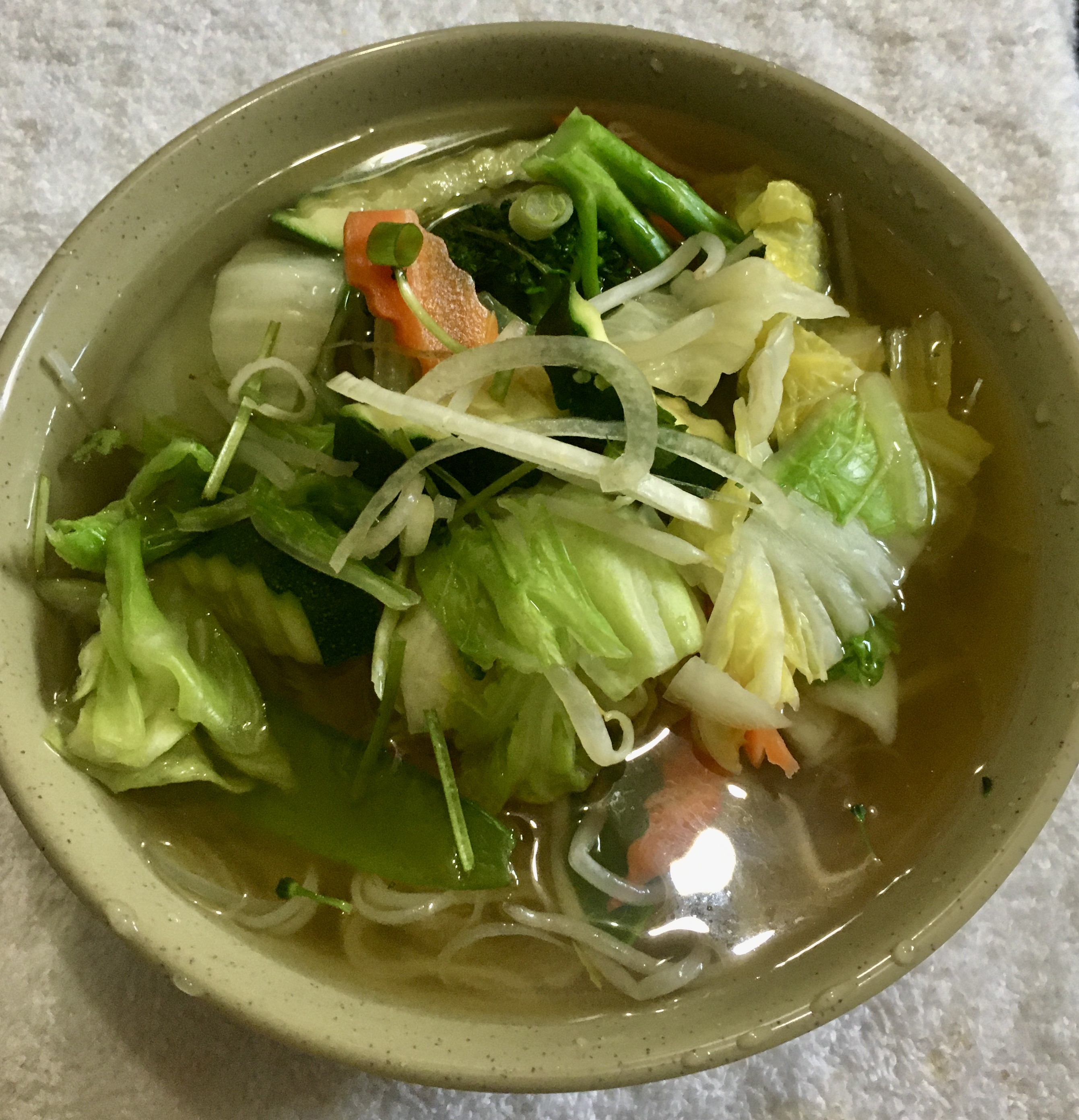 Order Vegetable Noodle Soup food online from The Asian Cafe store, Murphys on bringmethat.com