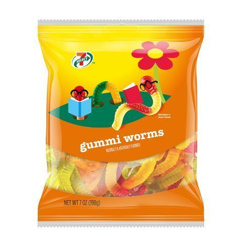 Order 7-Select Gummy Worms 7oz food online from 7-Eleven store, Charlotte on bringmethat.com