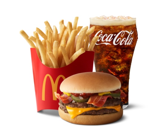 Order Bacon McDouble Meal food online from McDonald's store, Saint Paul on bringmethat.com