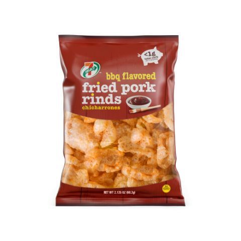 Order 7-Select Pork Rinds BBQ 2.125oz food online from 7-Eleven store, Aurora on bringmethat.com
