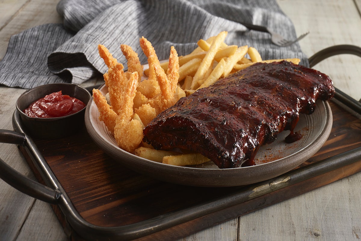 Order Ribs & Crispy Shrimp food online from Ruby Tuesday store, Thomasville on bringmethat.com