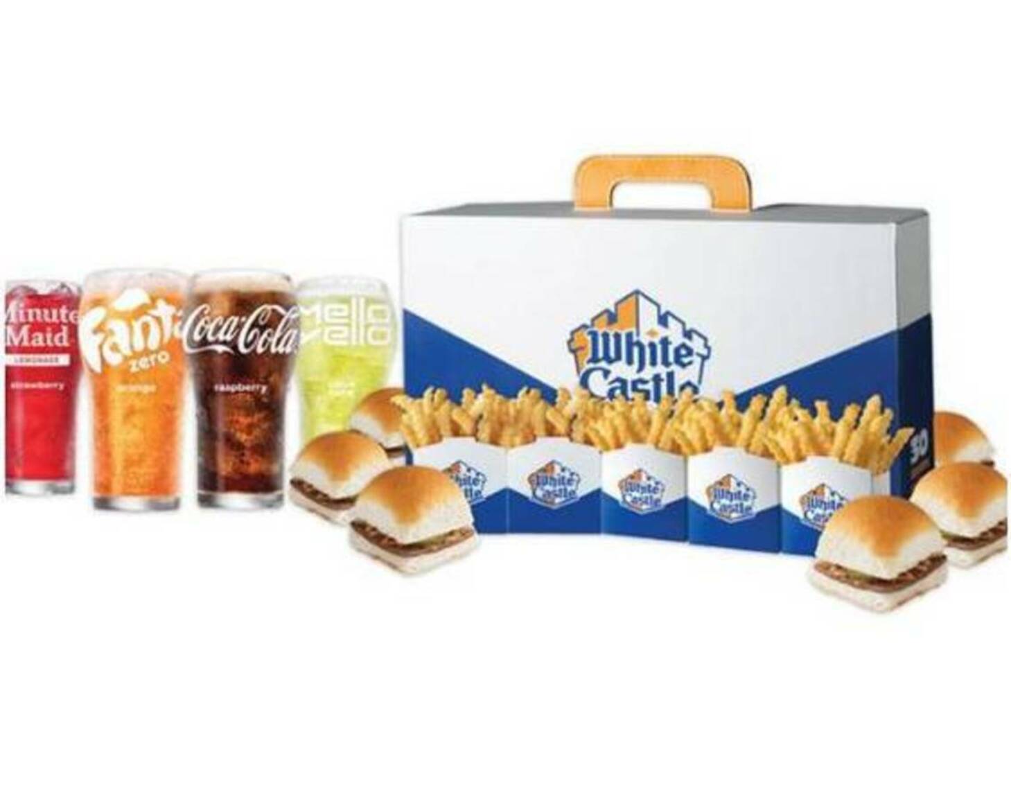 Order EPIC ROAD TRIP MEAL 5850 – 7650 food online from White Castle store, Centereach on bringmethat.com