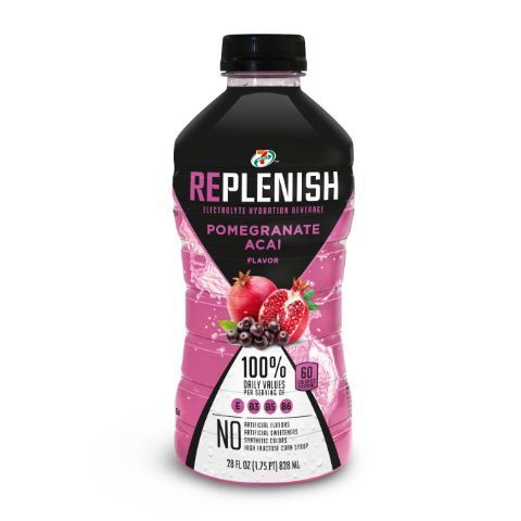 Order 7-Select Replenish Pomegranate Acai 28oz food online from 7-Eleven store, Wakefield on bringmethat.com