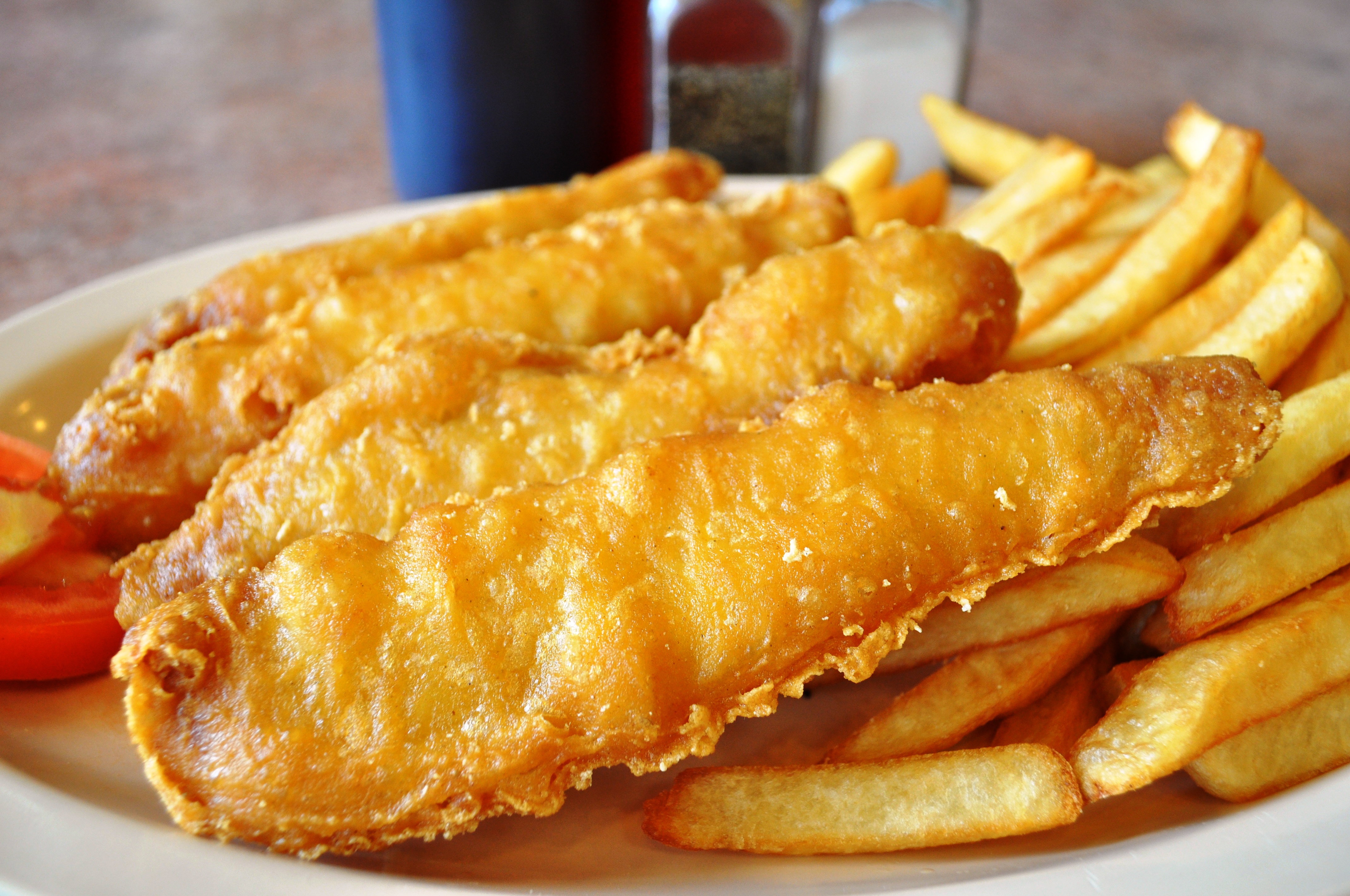 Order Fish & Chips food online from World Cafe store, Orlando on bringmethat.com
