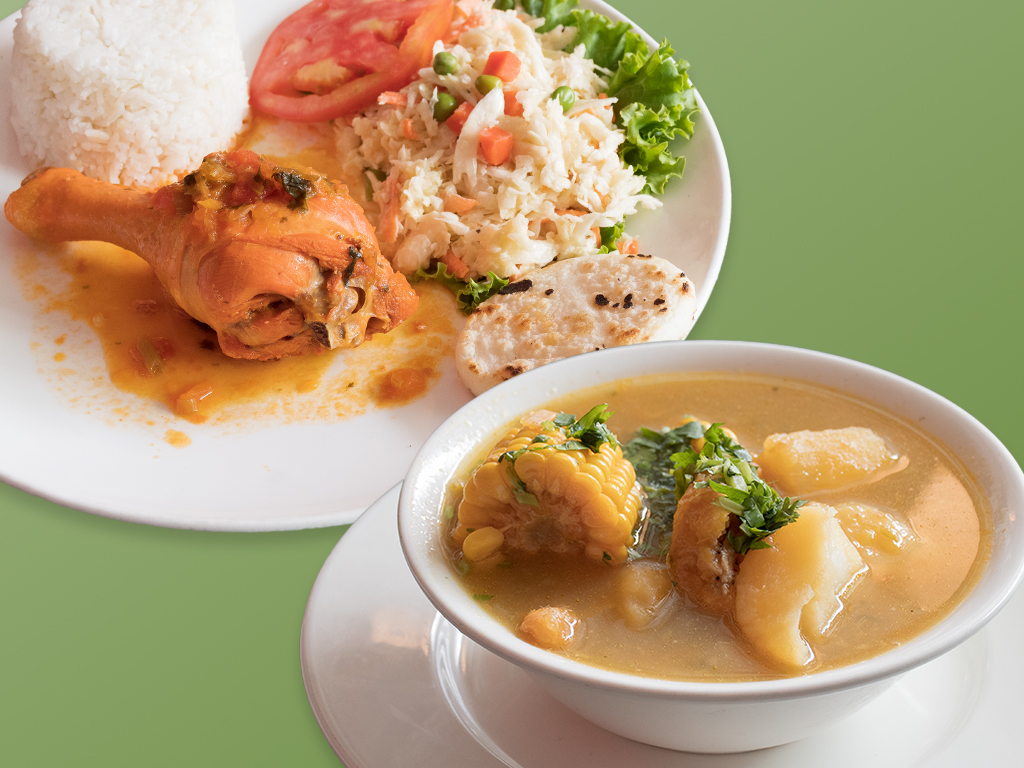 Order Sancocho de Gallina Viernes Special food online from Cositas Ricas Corp store, Queens on bringmethat.com