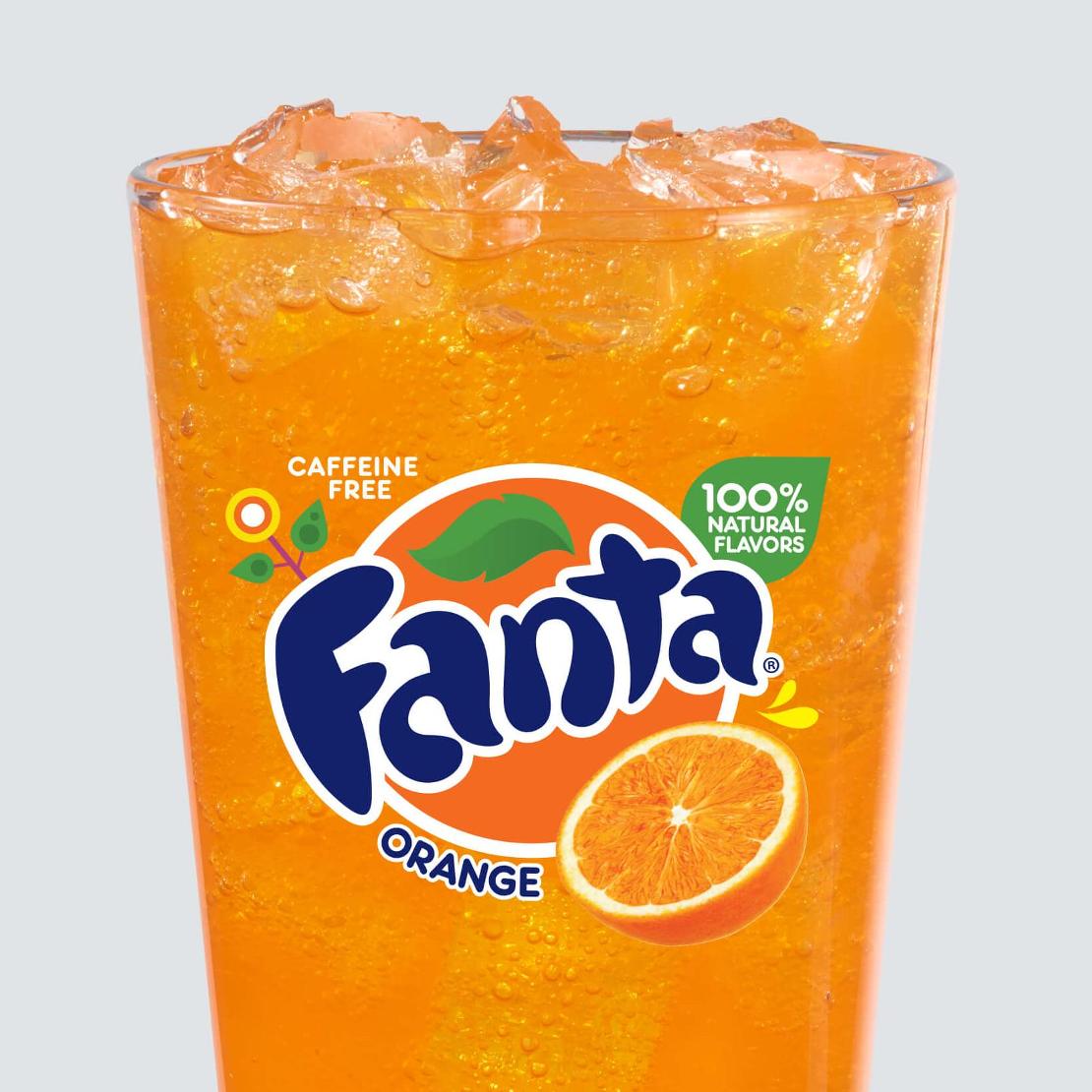 Order Fanta® Orange food online from Wendy store, Los Banos on bringmethat.com