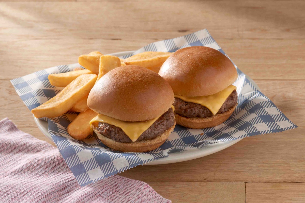 Order Lil' Barrel Cheeseburgers food online from Cracker Barrel store, Rochester on bringmethat.com